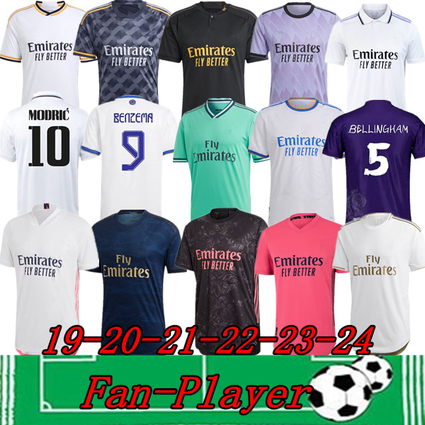 19 20 21 22 23 24 BELLINGHAM soccer Jerseys reALs MaDRIdS 2023 VINI JR MBAPPE CAMAVINGA RODRYGO RUDIGER MODRIC KROOS VALVERDE MEN shirt uniforms