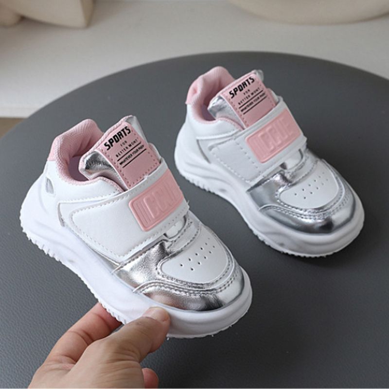 Kid Sneakers Young Baby Casual Toddler Shoes Thick Sole Sport Shoes Kidszworld Girls Boys Trainers Walking Footwear for Age 1-6 Children Years Sizes 2