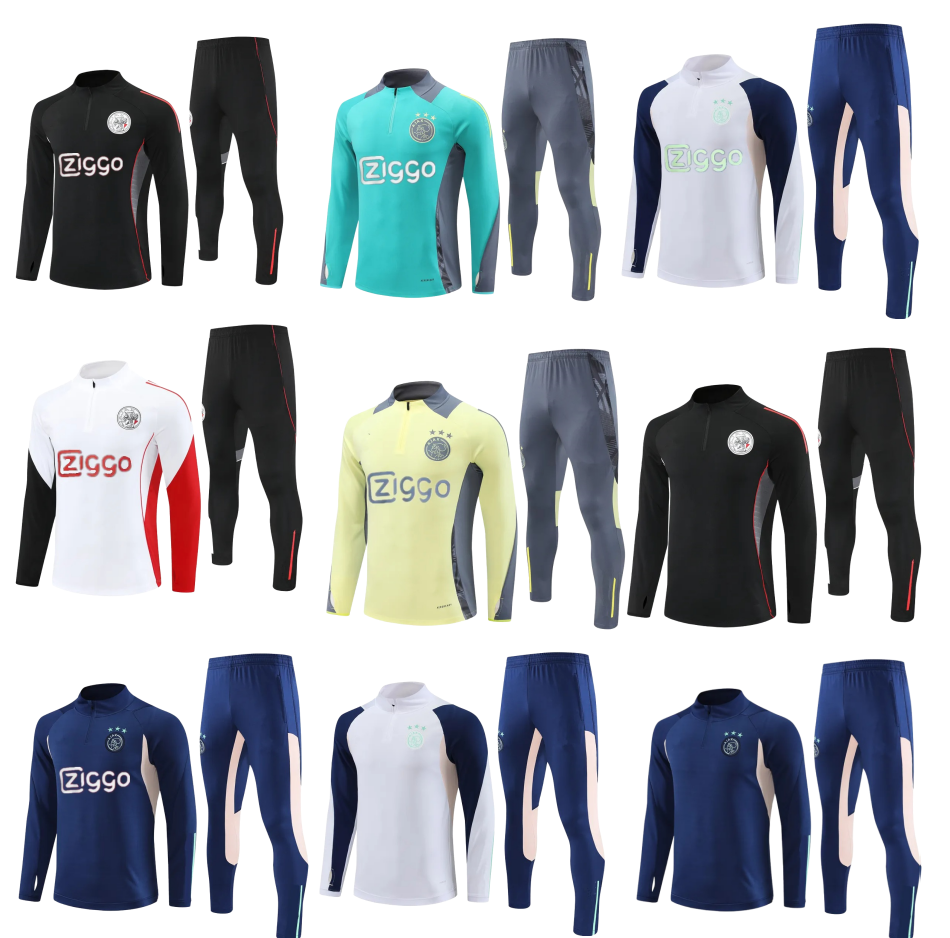 AFC 2025 kit Amsterdam tracksuit Soccer Jersey 25 26 ajaax training suit Kits maillot Ajaox football shirts 2025 2026 men Kids aajax jacket