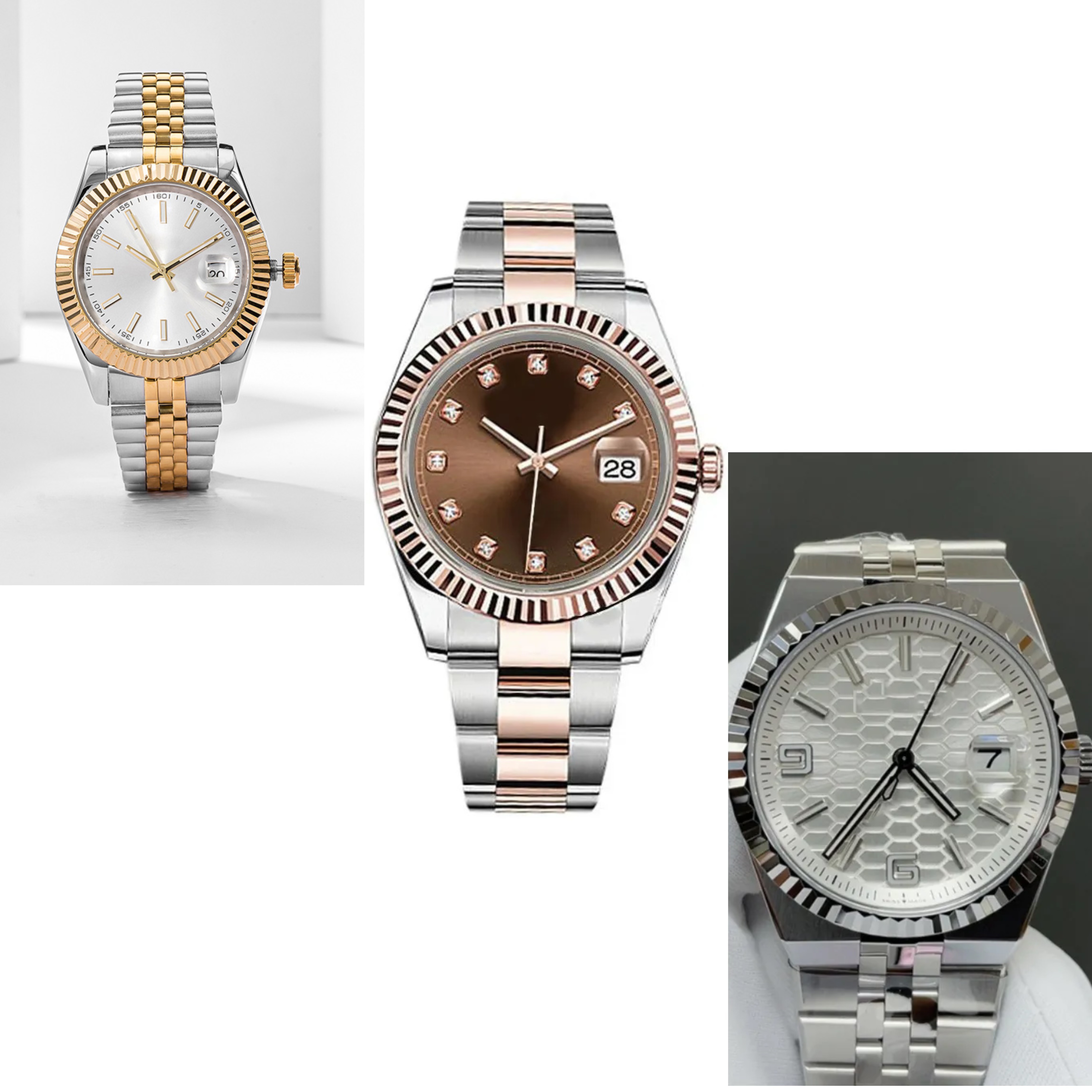 2813 Automatic Movement Watch Men's Fully Automatic Mechanical Watch Montre de Luxe Stainless Steel Watch Ceramic Sapphire Glass Watch