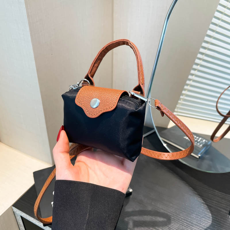 Luxury Bag Dumpling Bag Nylon Waterproof Luxury Bag Crossbody Bag Phone Bag 2025 Summer New Exquisite Cute Designer Bag Women's Bag Fashion Solid