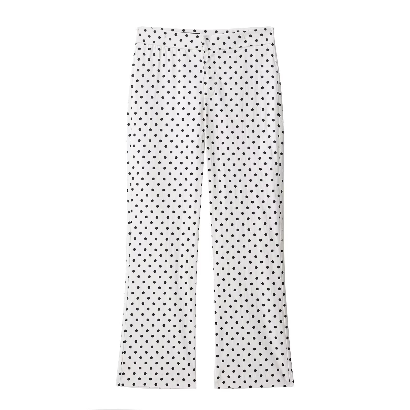 Polka Dot Jackets Woman 2 Piece Set Pocket Zipper Standing Collar Coats High Waist Short Pants Loose Sports Style Clothes