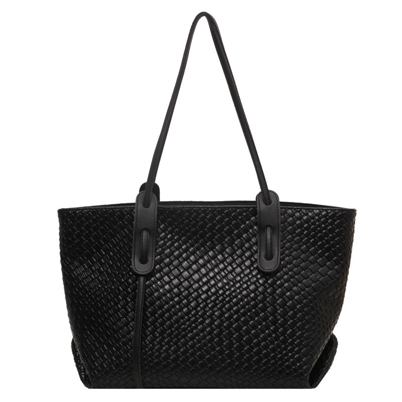Luxury Brand Designer Bag Large Capacity Woven Bag For Women 2025 New Vintage Versatile Shoulder Underarm Bag Korean Style Handheld Tote Bag