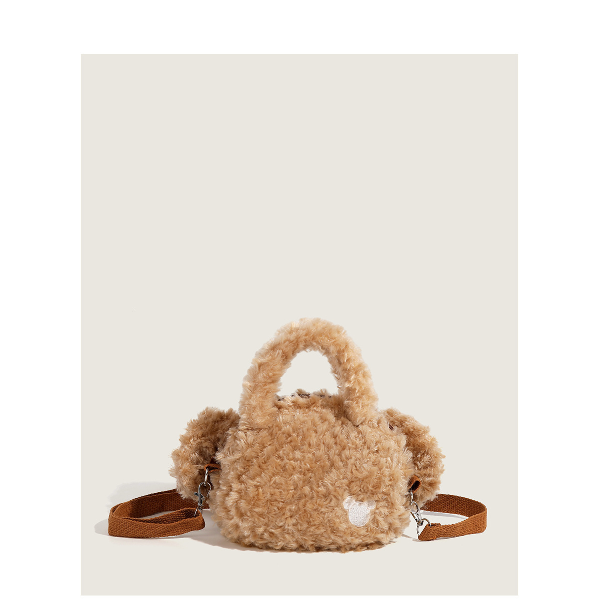 High-Value Shelly Cartoon Cute Plush Bear Single Shoulder Handbag Crossbody Bag ddmymoon