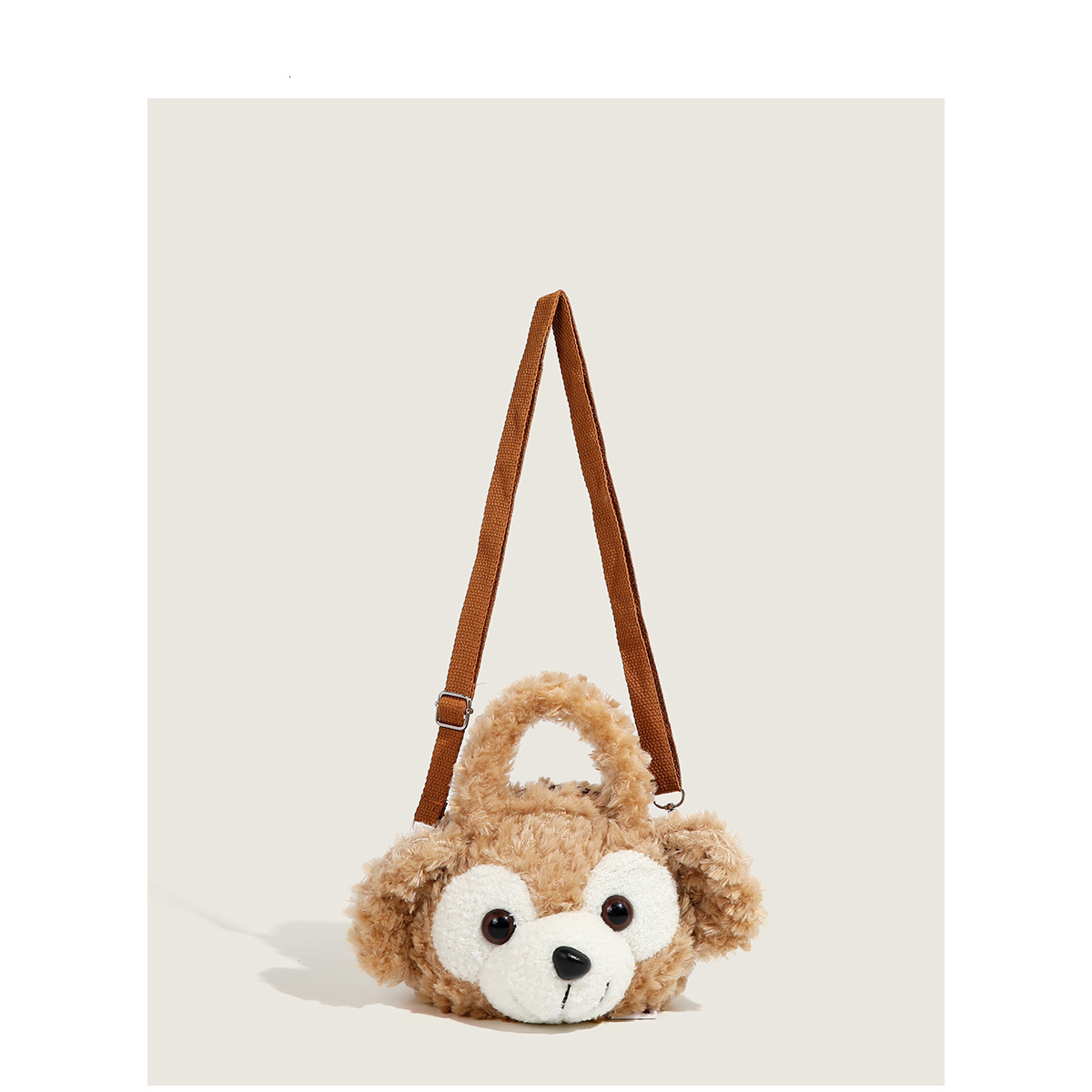 High-Value Shelly Cartoon Cute Plush Bear Single Shoulder Handbag Crossbody Bag ddmymoon