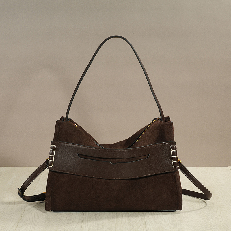 2025 new handbag designer armpit bag genuine leather women's crossbody bag