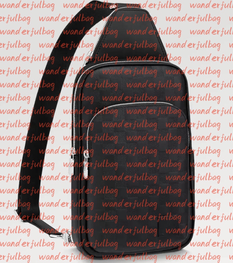 2025 Avenue Sling Bag Mens Designer Bag man Leather Shoulder Bags Mans Designers Cross Body Purse Wallet Hobos Messangers Handbag Tote Belt Bag Bumbags backpack