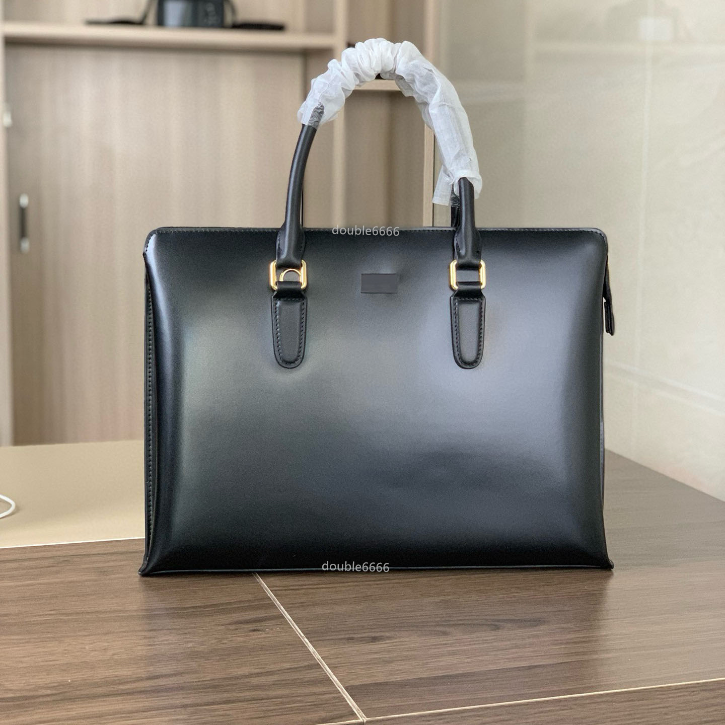 Top Quality Designer Men's Cowhide Business Briefcase Luxury Office Computer Bag Fashion Women's Messenger Bag Daily Commuter Bag Crossbody Document Archive Bag