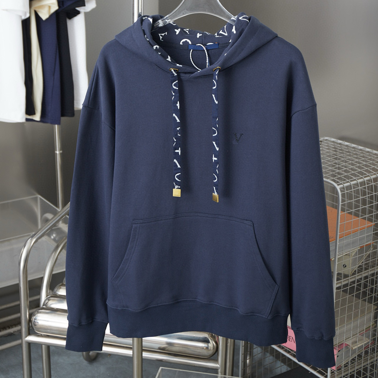 Designer hoodie fashion Mens hoodies fashion womens hooded pullover S M L XL 2XL loose round neck long sleeve clothes sweatshirts jumpers clothing