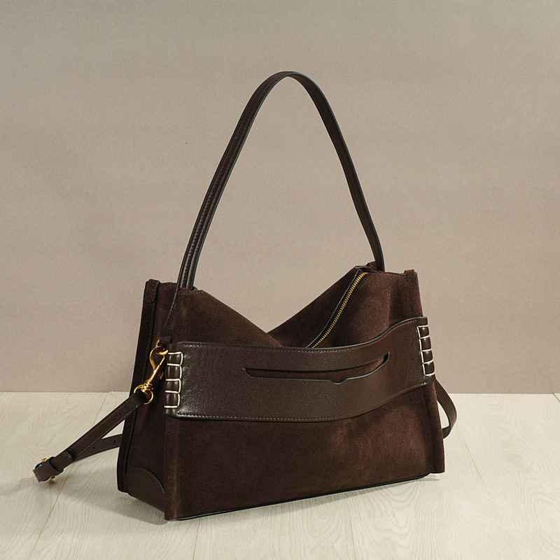 2025 new handbag designer armpit bag genuine leather women's crossbody bag