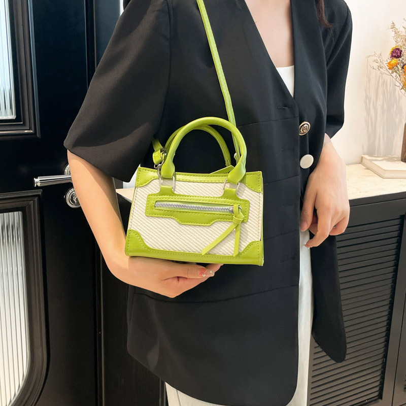 Nich Design Bag Luxury Bag For Designer Bag Women 2025 Summer New Style Textured Fashionable Crossbody Luxury Bag Bag French Woven Patchwork Handbag S