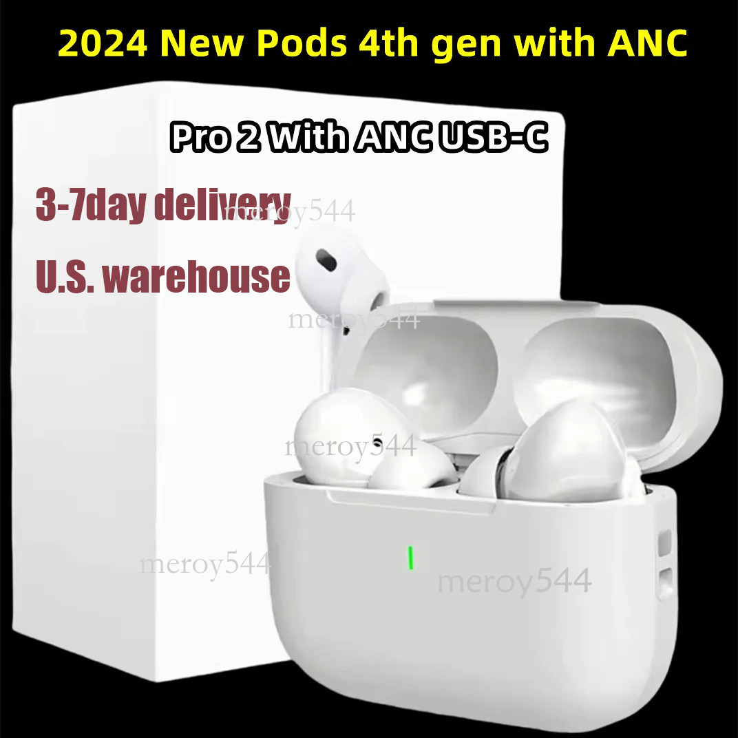 USA Stock for max 4 Bluetooth headphones pro earbuds For Apple 2 3rd wireless earphones Accessories TPU Protective Case 90be