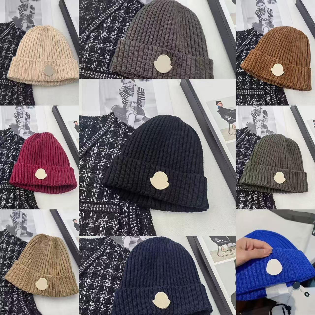 Canada beanie Designer beanie bonnet women winter hat spring outing warm knitted beanies hot style craft cap fashion classic bonnet girl boy casquette womanhat12
