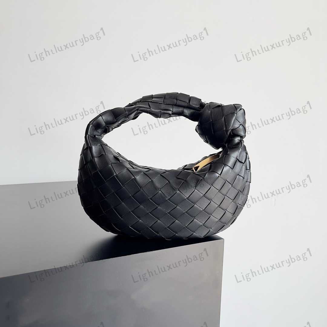 12A Top Quality Mini Jodie Designer Jodie Bags Fashion Sheepskin Woven Knotted Bag Weave Handbags Party Bags 250817