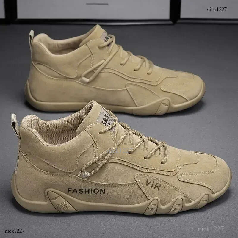 Men's Shoes Casual Shoes Ankle Boots Designer Fashion Loafers Lace Up Shoes Men Boots Men Sneakers Non-slip New Tenis
