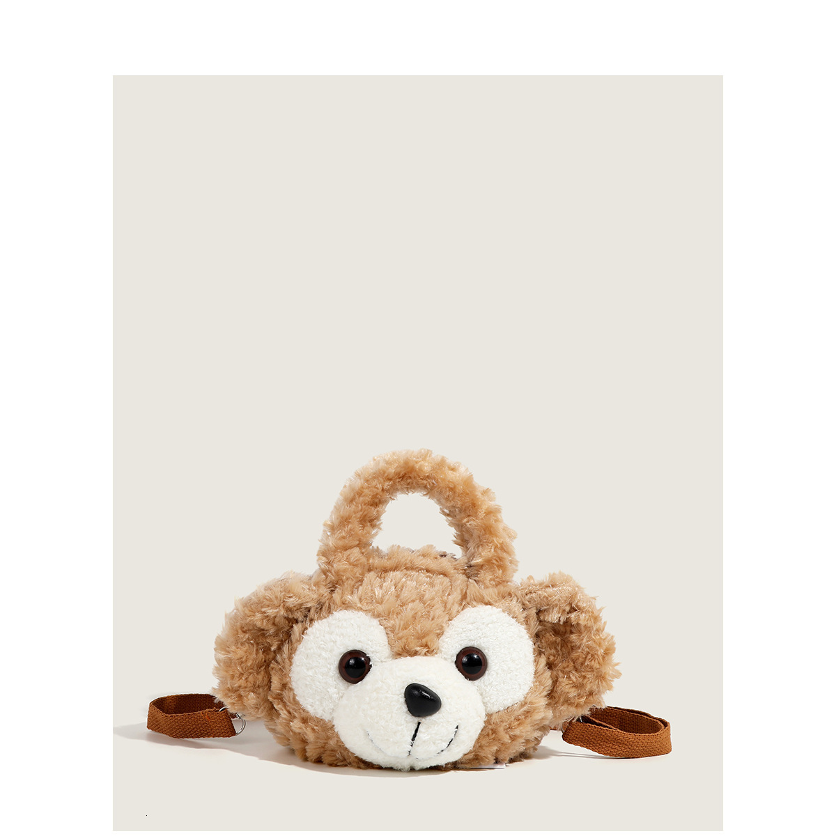 High-Value Shelly Cartoon Cute Plush Bear Single Shoulder Handbag Crossbody Bag ddmymoon