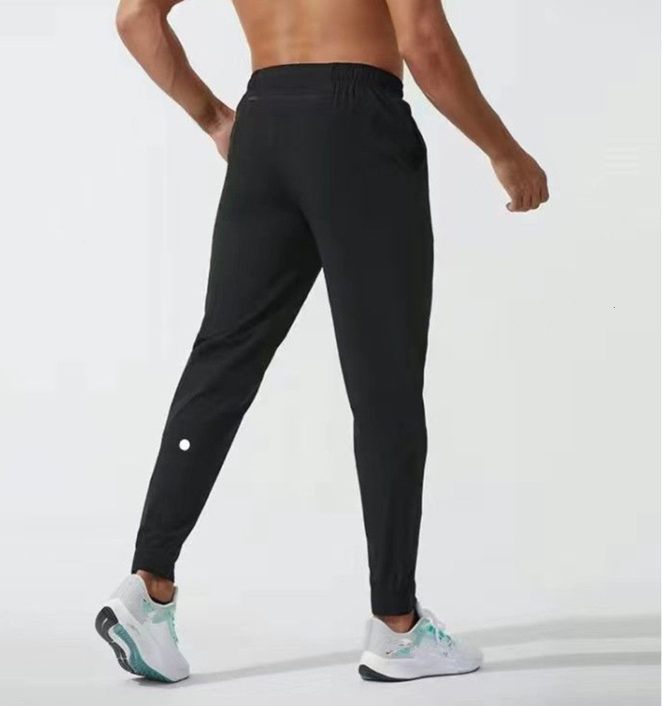 2025 Men Pants Yoga Outfit Sport Quick Dry Drawstring Gym Pockets Sweatpants Trousers Mens Casual Elastic Waist designer Fashion aritzia osf
