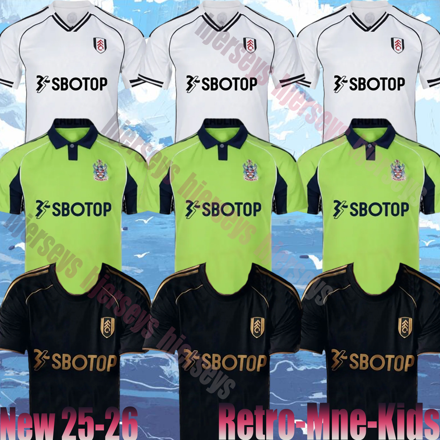25 26 SMITH ROWE MUNIZ ANDREAS CAIRNEY RAUL FULHAMS football T shirt soccer Jerseys MITROVIC ROBINSON 2025 2026 Home Away Third WILSON Mens kids Children kits set tops
