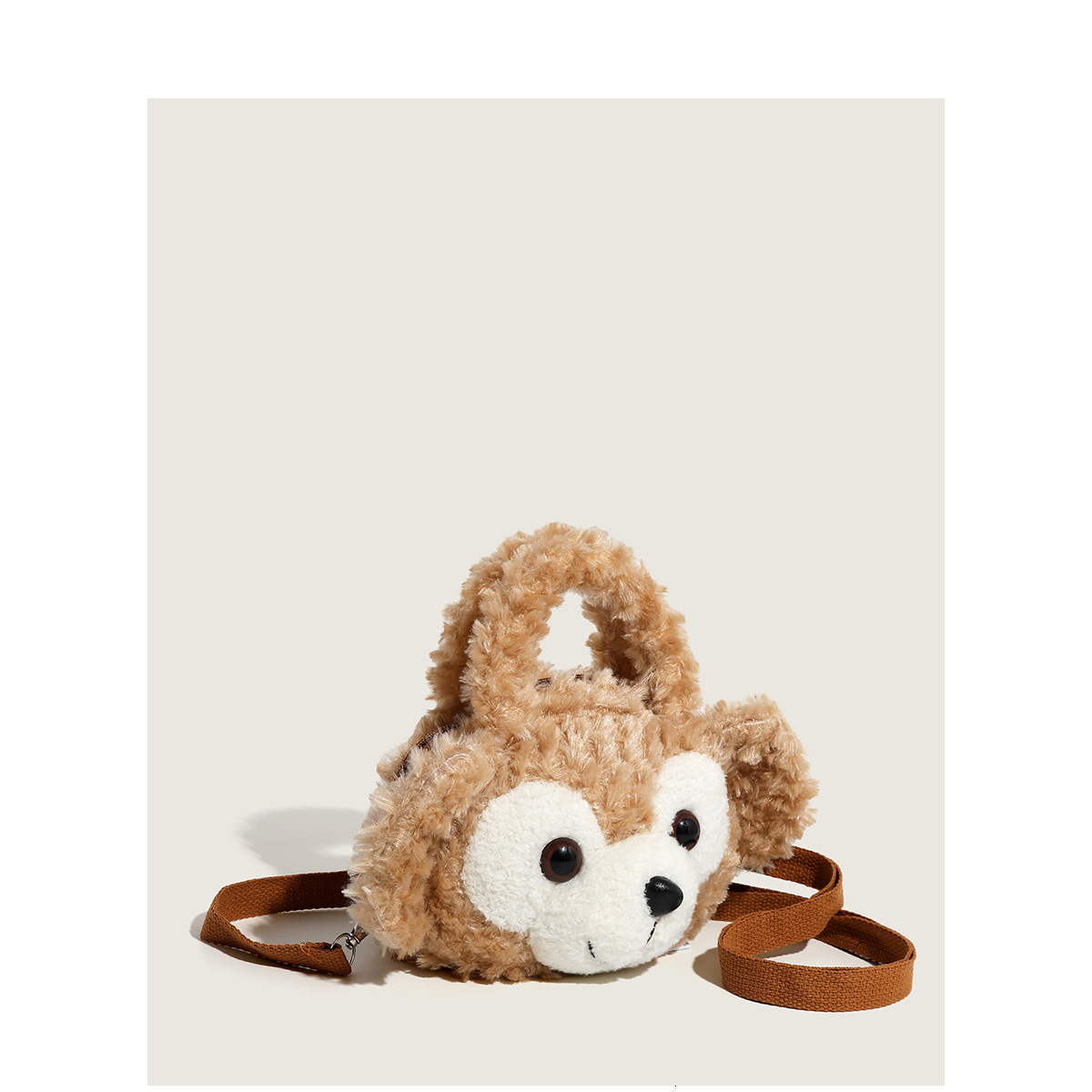 High-Value Shelly Cartoon Cute Plush Bear Single Shoulder Handbag Crossbody Bag ddmymoon