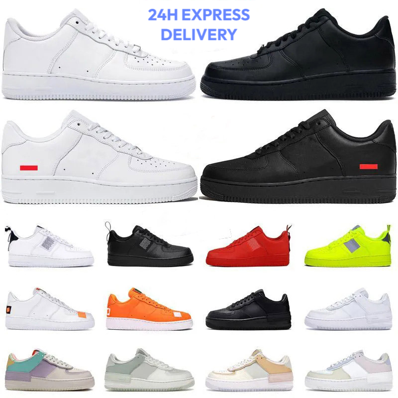 Running Shoes Mens White Black Low Shadow Utility Classic Triple Trainers Sports Sneakers Ladies Out door Platform Shoe Leather Trainer