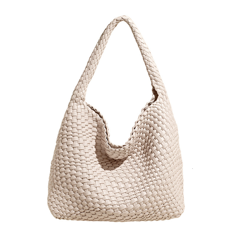 Luxury Brand Designer Bag European And American Fashion Woven Tote Bucket Bag For Women 2025 New Summer Large Capacity Commuter Mother-Daughter Bag Si