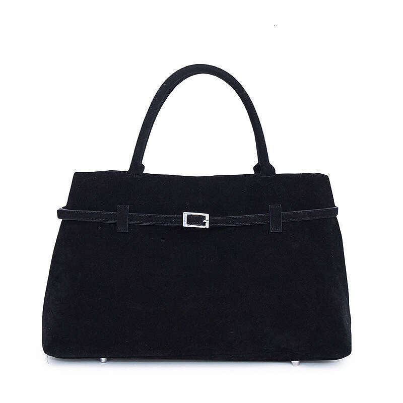 Designer Tote Autumn Winter New Top Layer Cowhide Simple Commuter Large Capacity Handheld Briefcase Single Shoulder Crossbody Bag