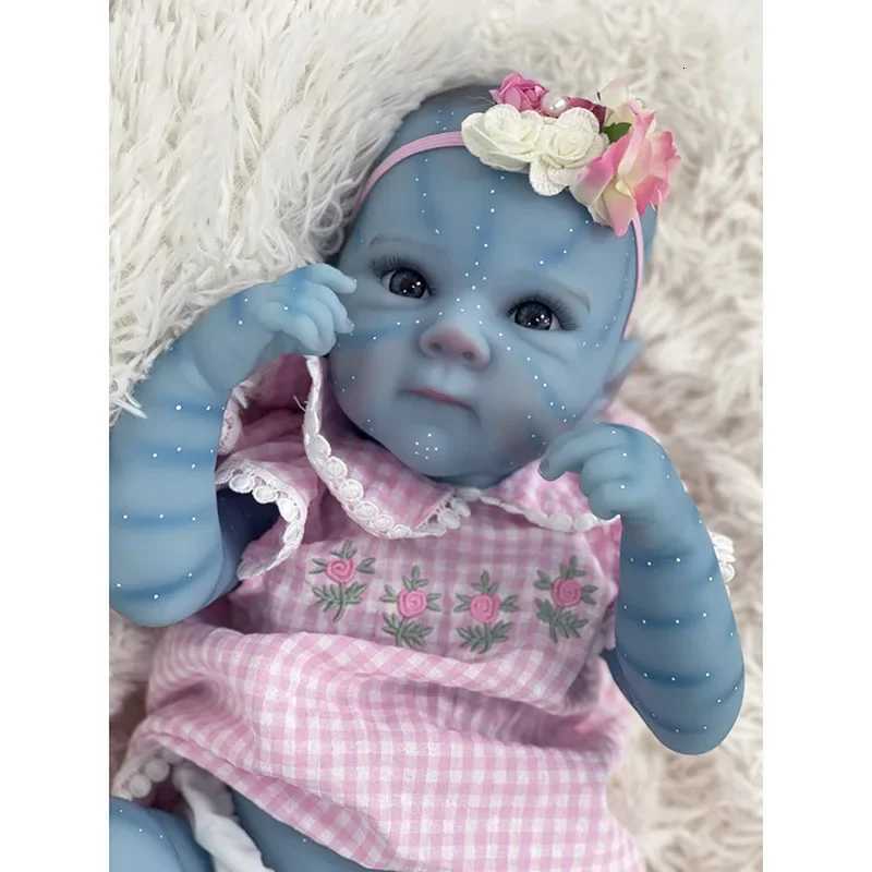 48cm Silicone Baby Doll Reborn Girl Bettie Ake Avatar Newborn Baby Real Looking Baby Dolls 3D Skin Visible Veins Reborn Doll Z250818