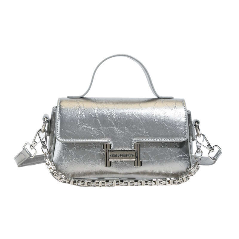 Super Popular for Women 2025 Stylish Small Designer Bags Square Korean Version Fashion Pomeranian High-end Snake Bone Chain Bag