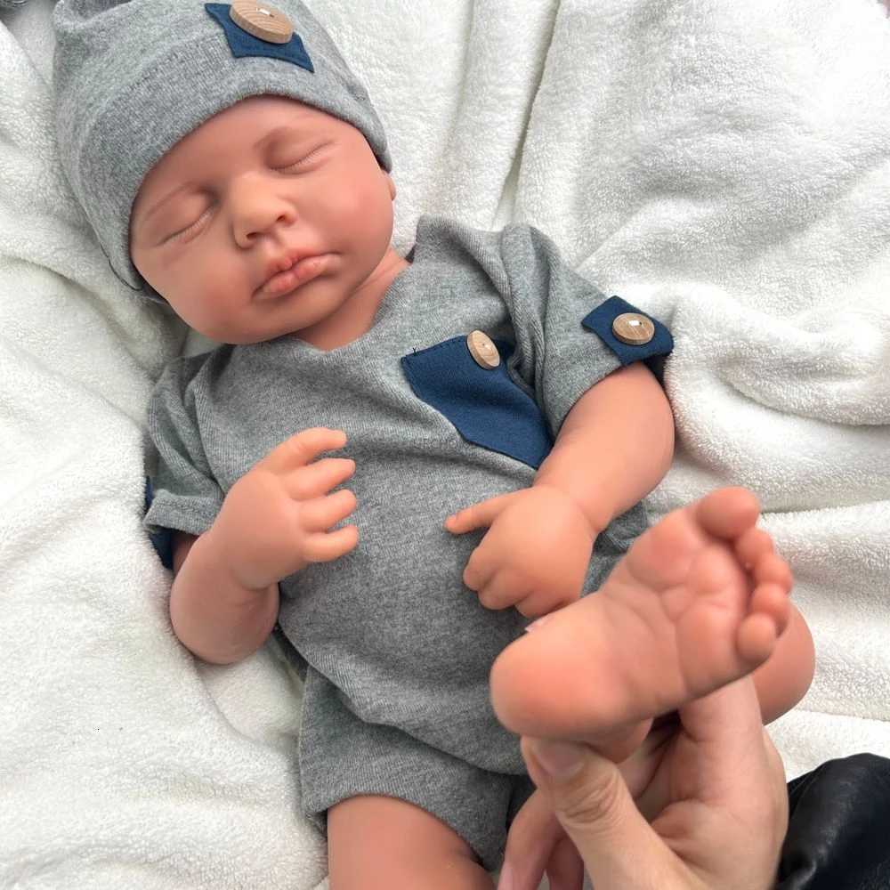 20 Inch Heng Silicone Reborn Baby Girl Boy Cuddly Washable Newborn Doll for Depression Loneliness Support Collection Toy Z250818