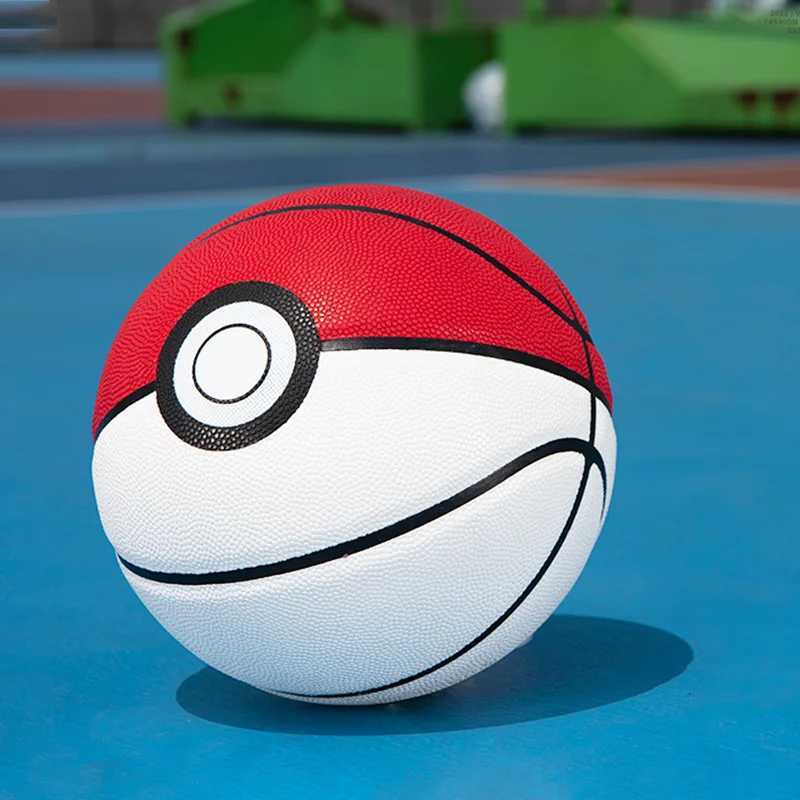 igh Quality White Red PU Basketball Official Size sh Professional Basketball with h Layers Outdoor Indoor Durable Ball W250818