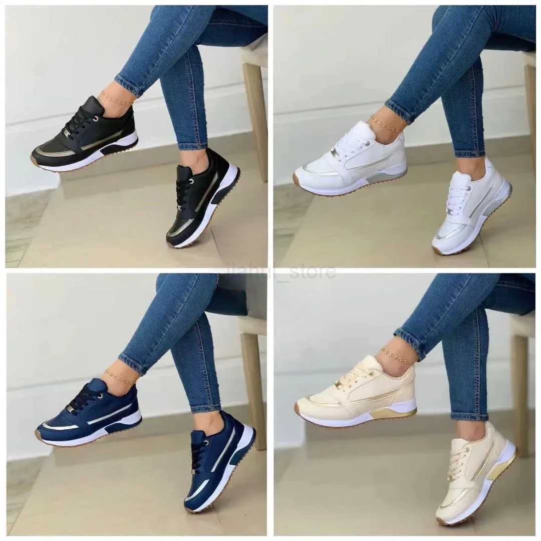 Women Casual Sneakers Summer New Fashion Breathable Mesh Lace Up Sports Shoes for Women Platform Ladies Walking Ladies Shoes M250818
