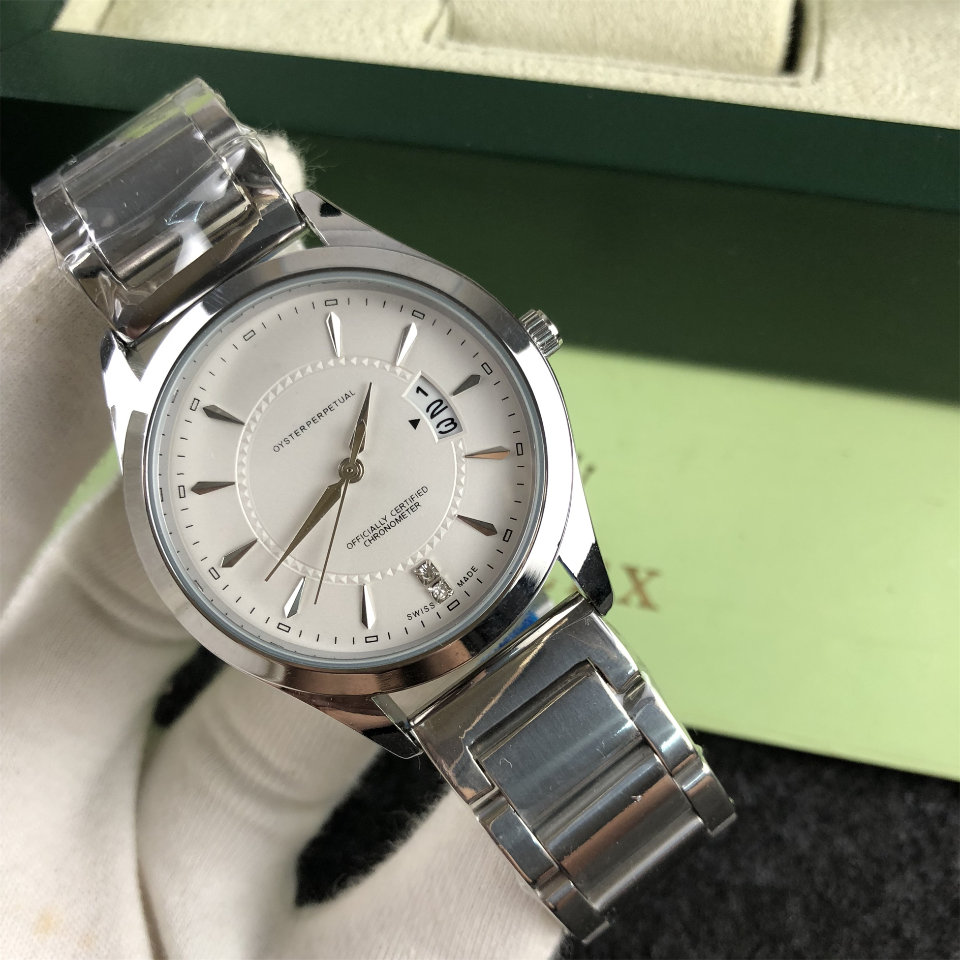 Mens women Cellini Watches 39mm Automatic Movement Stainless Steel Watch 2026 womens Mechanical Quartz Wristwatches waterproof Luminous montre de luxe #789