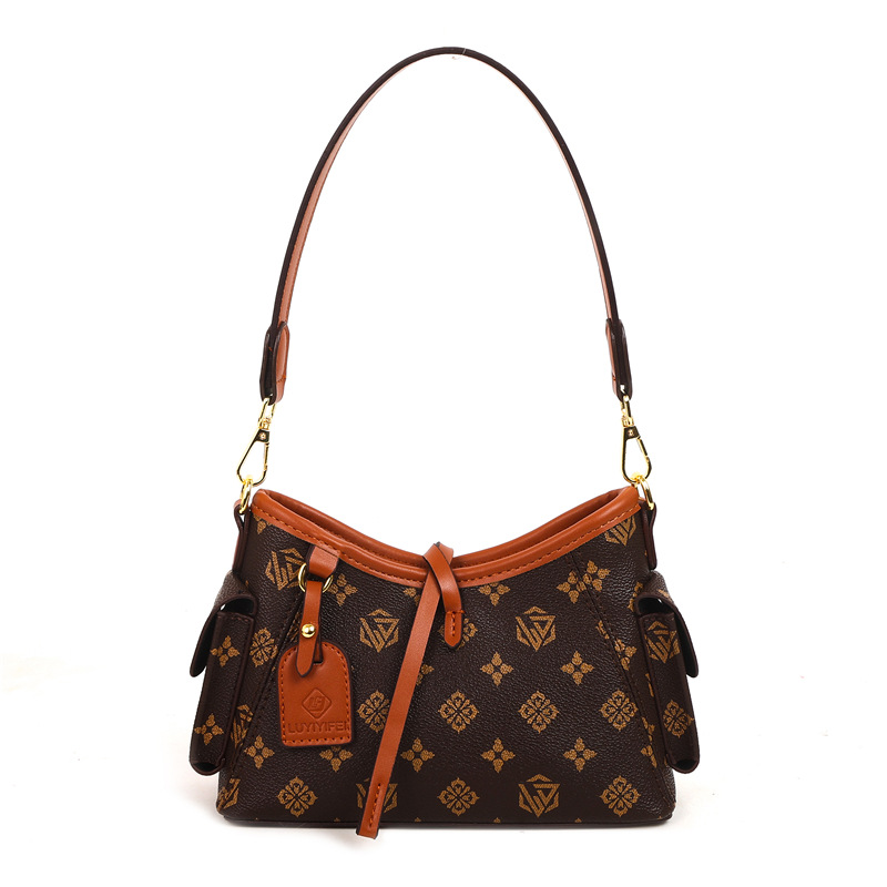 2025 HOT Free shipping designer bags for womens Shoulder bags khaki white blue brown Printed versatile and fashionable single shoulder crossbody bag