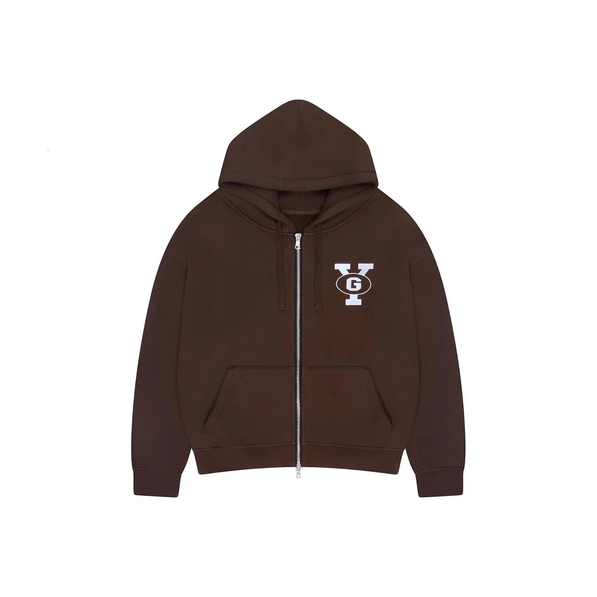 European and American y2k street trend ins long sleeved pullover hoodie sweatshirt sweatpants set retro printed jacket 250818