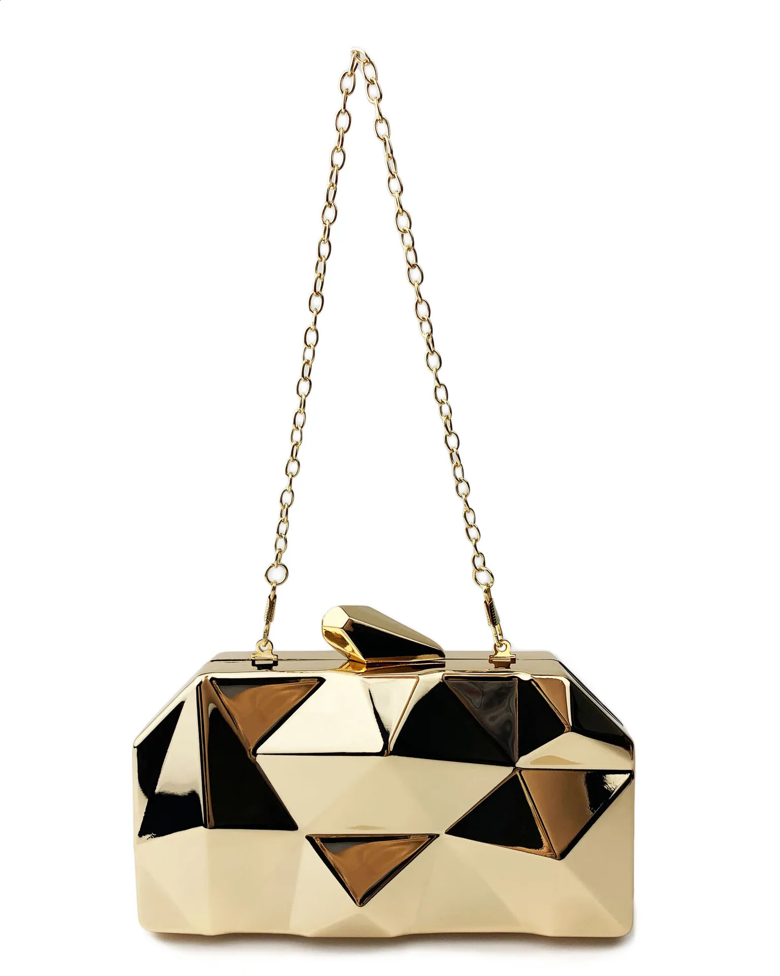 Metal Irregular Concave and Convex Crowd Banquet Dress Handheld One Shoulder Crossbody Womens Bag 250815