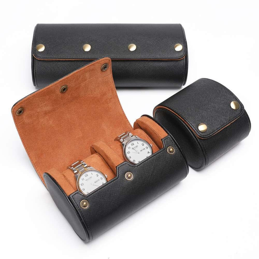 Card High-End Genuine Feel Leather 1/2/3 Slot Watch Storage Jewelry Box
