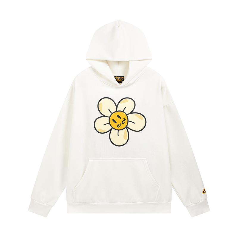 Drew House daisy hoodies white 1372
