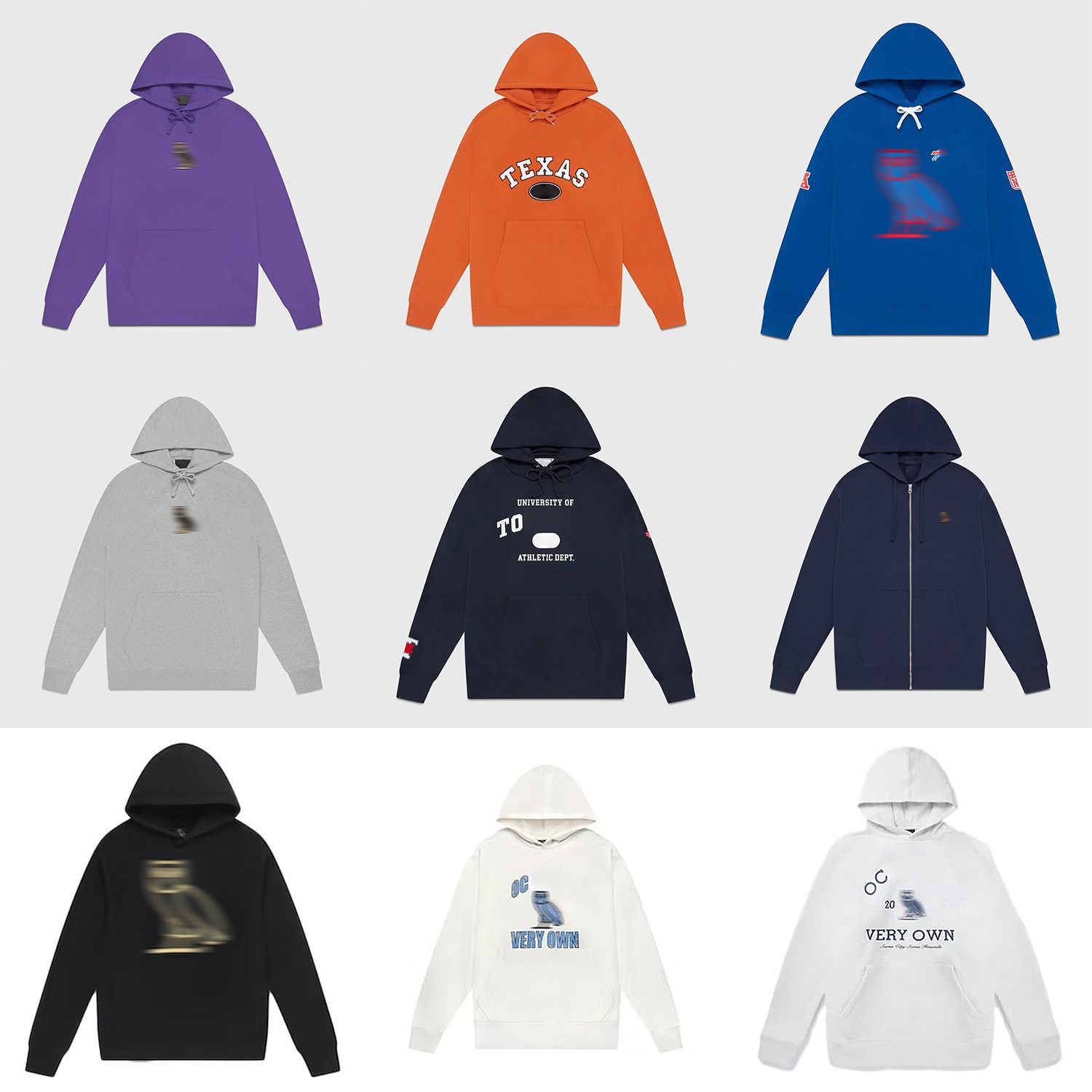 Designer hoodie Designer Men's Hoodies Owl Letter Pattern Print Hoodie Simple Casual Sports Cotton Sweatshirts Men Women