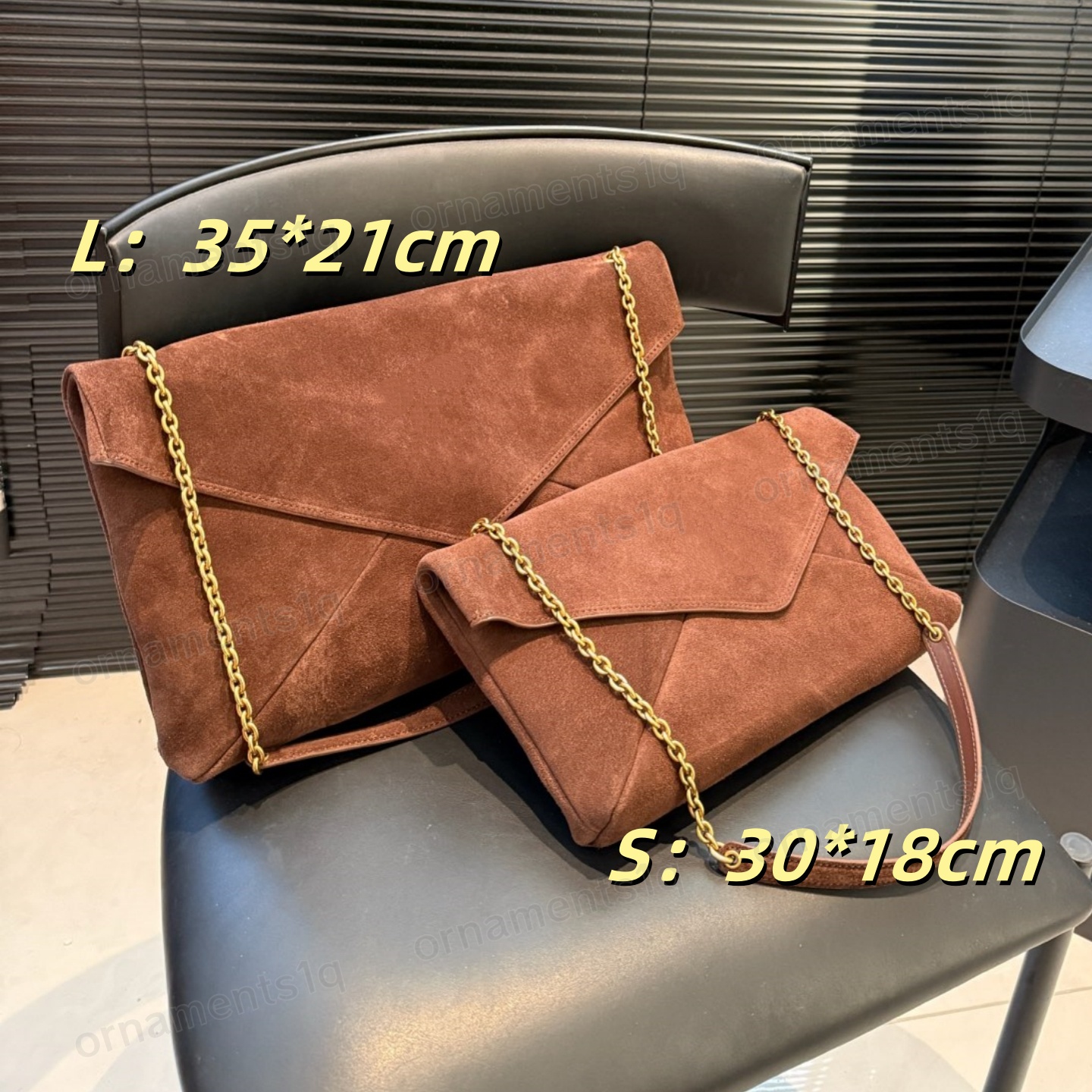 Designer Envelope Bag High-Quality Single Shoulder Handbag - Leather Suede Material Large Capacity Tote Bag Handbag Collection Designer Beach Bag