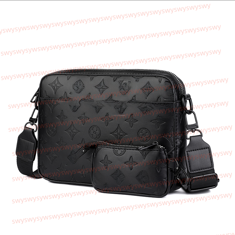 New High-qualitys handbag Men shoulder bags designer Bag cross body briefcase luxurys man Women messenger bag set satchel handbag Purse Composite package backpack