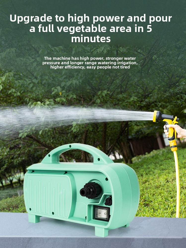 Electric Plant Watering Device Rechargeable Water Pump for Garden Irrigation Home Use