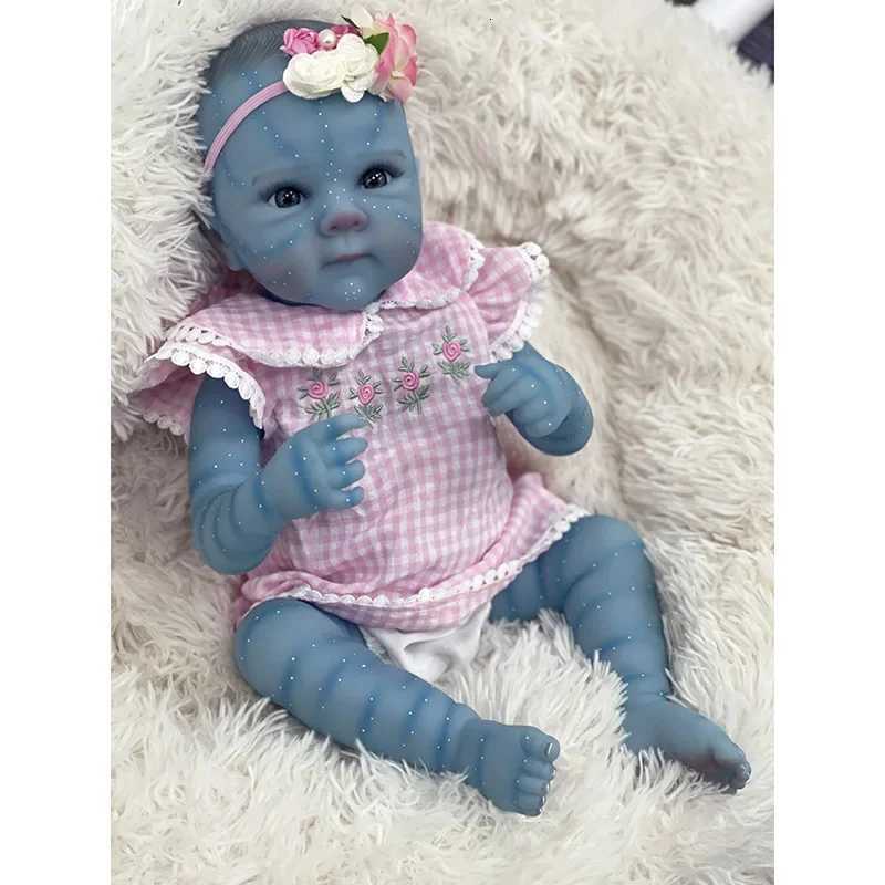 48cm Silicone Baby Doll Reborn Girl Bettie Ake Avatar Newborn Baby Real Looking Baby Dolls 3D Skin Visible Veins Reborn Doll Z250818