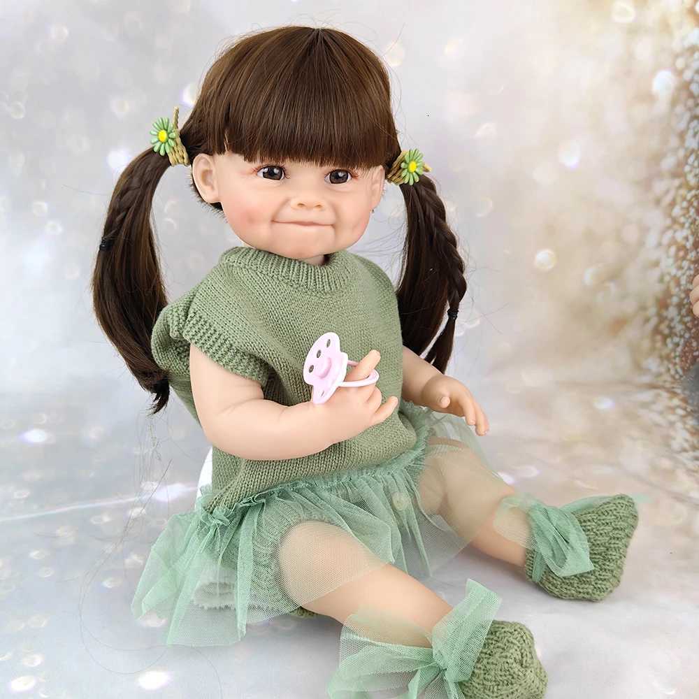 55CM Full Body Soft Silicone Reborn Toddler Doll Raya Lifelike Soft Touch High Quality Doll Gifts for Children W250818