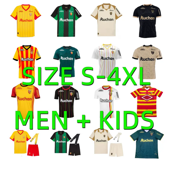 maillot RC Lens 24 25 26 soccer jerseys 2025 2026 frankowski Saint-Barbe special WAHI OPENDA GANAGO SOTOCA MEDINA Football Shirt kids NOTRE SANG ESTOR maillot de foot