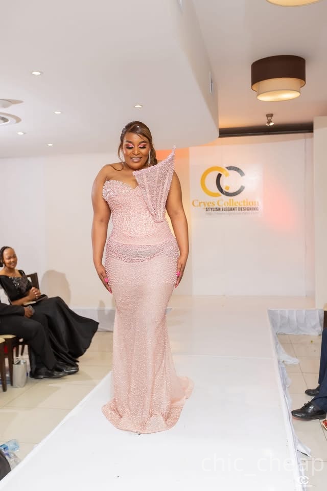 Aso Ebi Pink Mermaid Prom Dresses 2025 Pearls Crystals Stylish Sequined Evening Formal Party Second Birthday Engagement Gowns Plus Size Dress For Spec