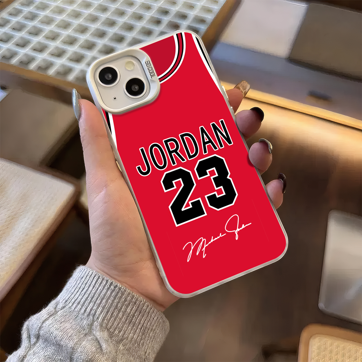 Jordan 23 Retro Print iPhone Case - Durable Protection Cover for All Series Models