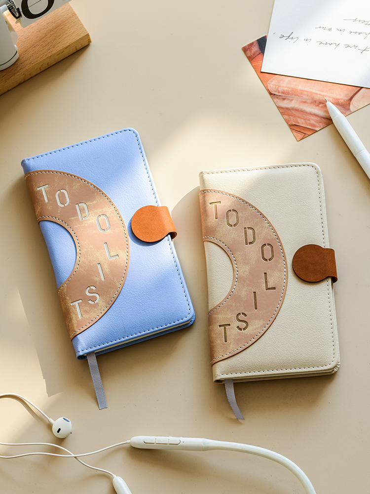Todolist Planner Daily Check-in Portable A6 Diary High-Value Schedule Book Student Record Pocket Girls Weekly Planner Notebook Time Management Handboo