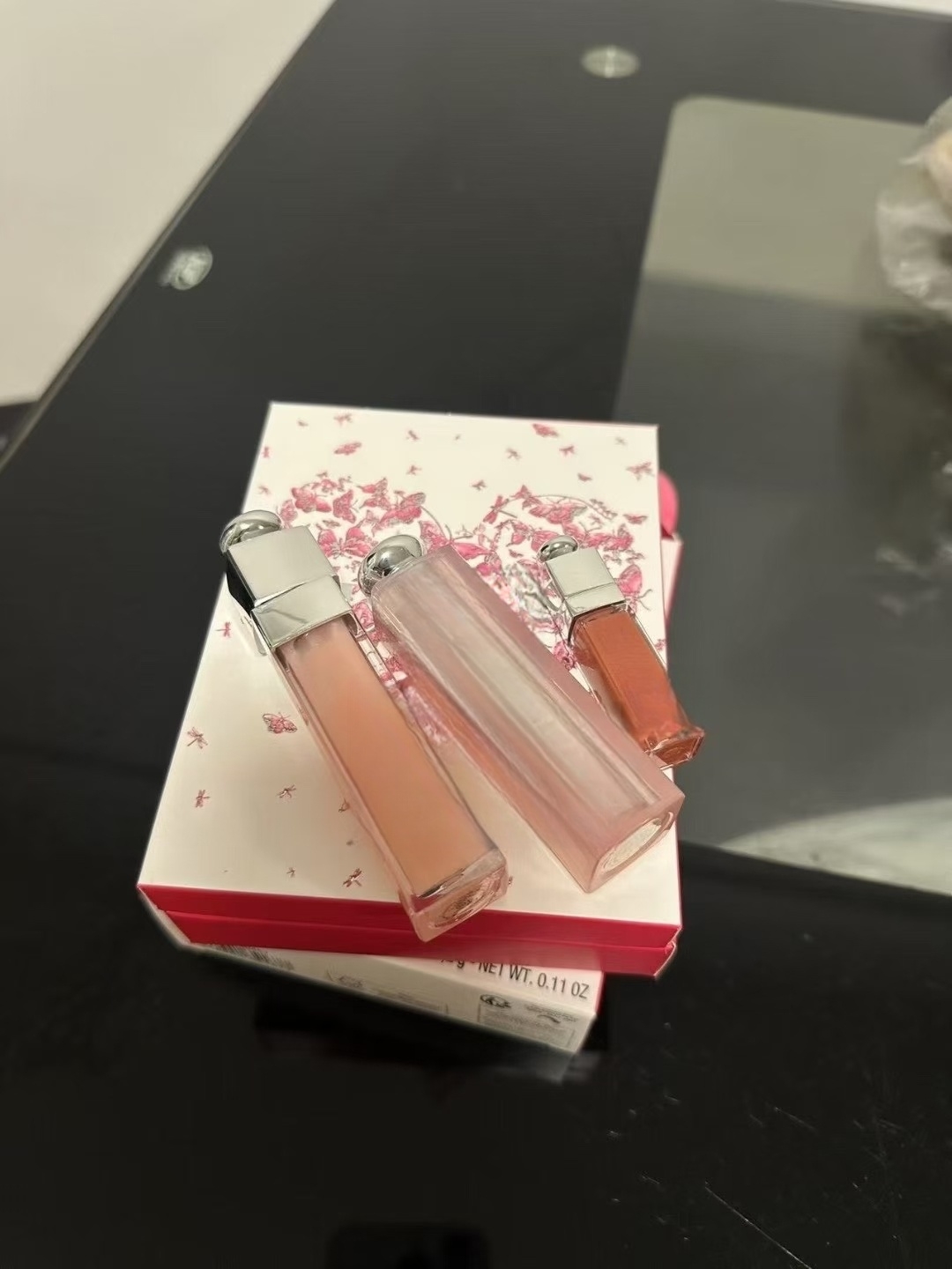 Designer Brand 3Piece Lip Gloss Set LongLasting Waterproof Nourishing Formula Q250929