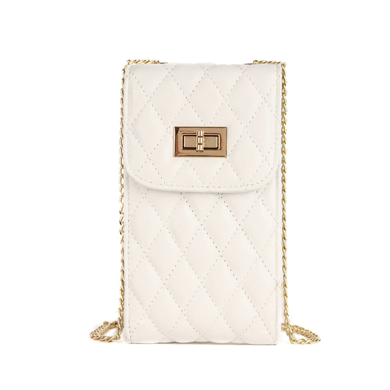 Free shipping designer Korean Version Top Layer Sheepskin Versatile Crossbody Bag for Women Summer Large Capacity Phone Bag Ladies Fashion Vertical Sh