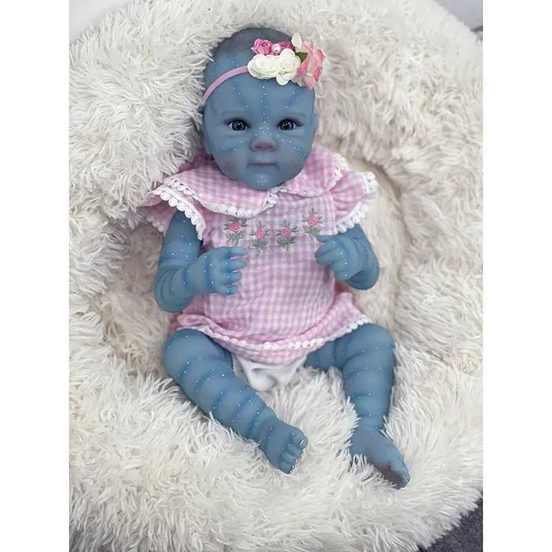 48cm Silicone Baby Doll Reborn Girl Bettie Ake Avatar Newborn Baby Real Looking Baby Dolls 3D Skin Visible Veins Reborn Doll Z250818